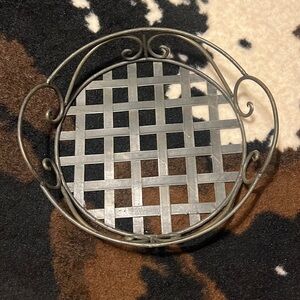 Metal 13 inch tray